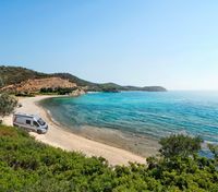 Kroatien Meer mit Wohnmobil oder Wohnwagen